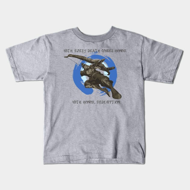 With every death comes honor. Kids T-Shirt by Arnedillo